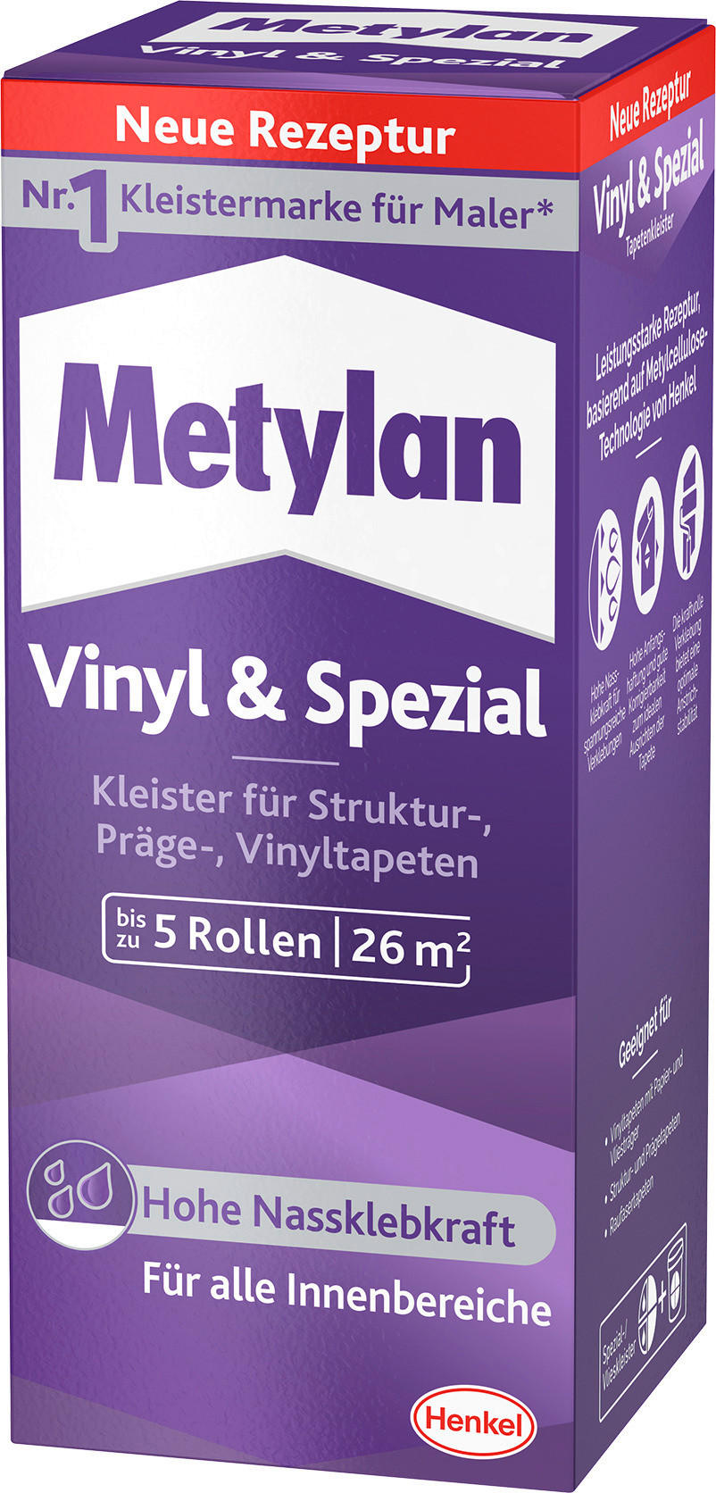 Metylan Tapetenkleister Vinyl & Spezial ca. 0,18 kg
