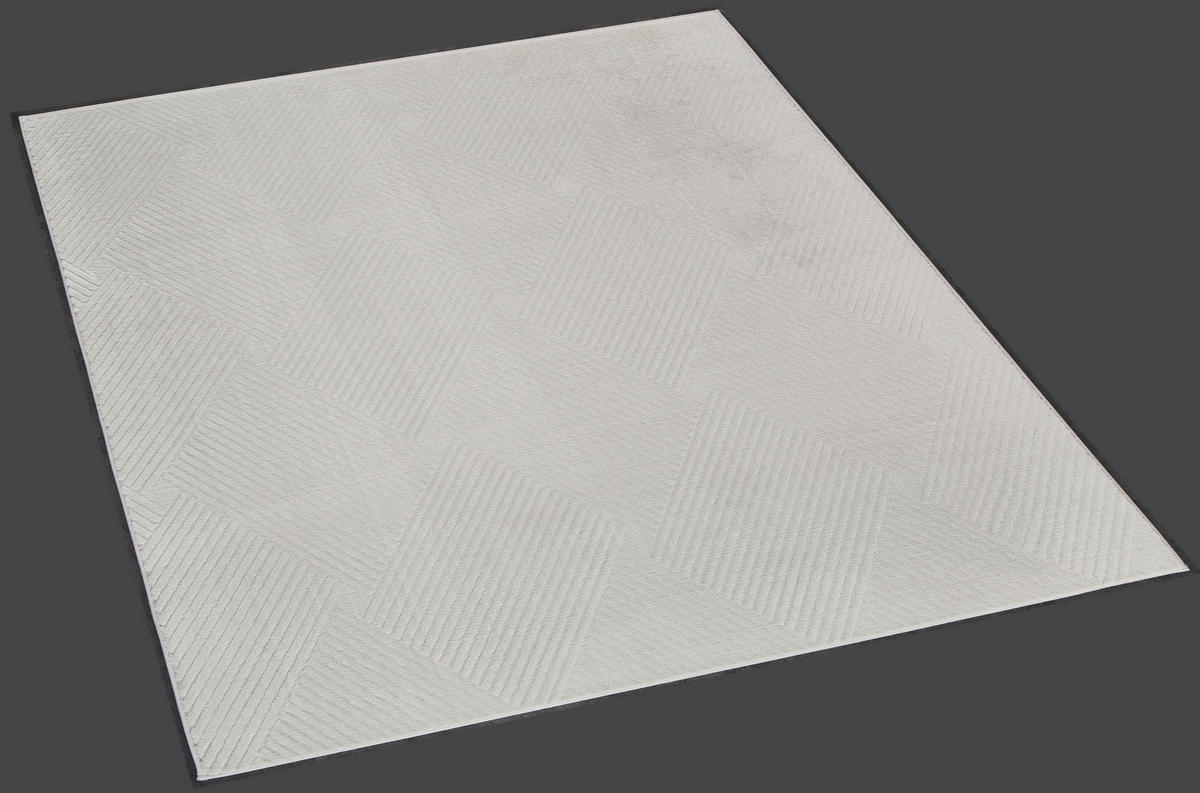 Fellimitat Monaco silber B/L: ca. 120x160 cm Monaco - silber (120,00/160,00cm)