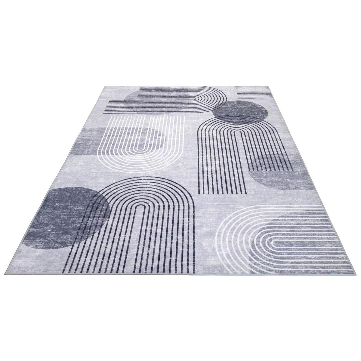 Obsession Teppich Avantgarde grau B/H/L: ca. 80x8x150 cm Avantgarde - grau (150,00/80,00/8,00cm) - Obsession