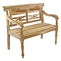 VCM Kinder Gartenbank braun Holz B/H/L: ca. 40x64x80 cm Kinder_Gartenbank - braun (80,00/40,00/64,00cm) - VCM