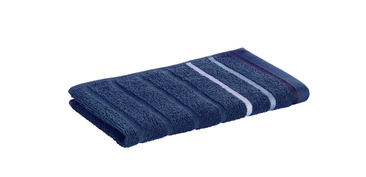 oh cosy Gästetuch Marta Marta - dunkelblau (30,00/50,00cm) - oh cosy