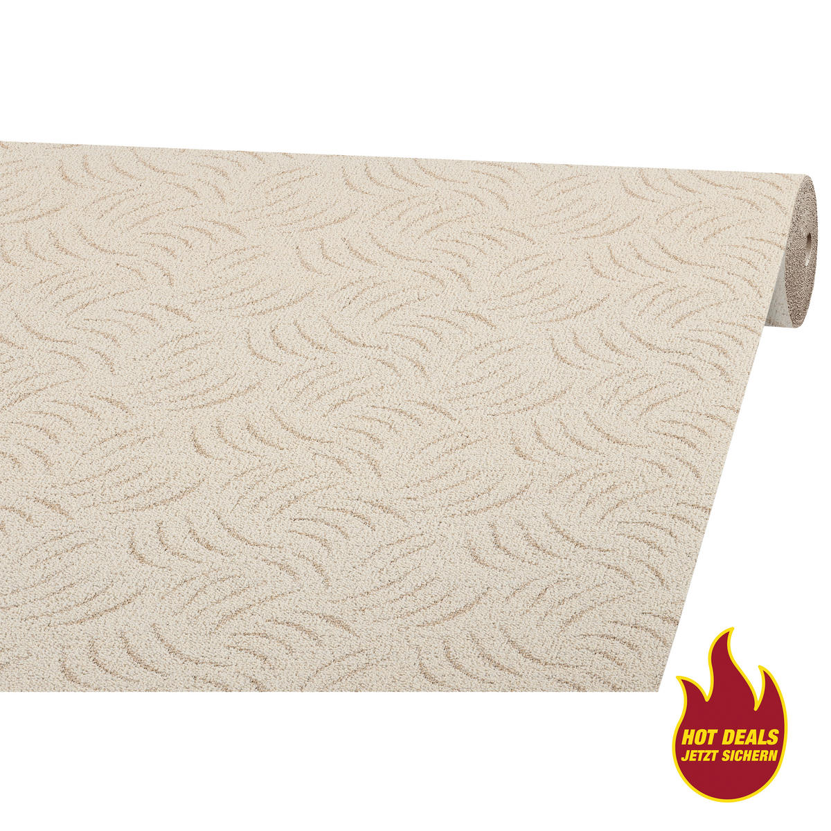 Betap Tufting BV Teppichboden Presto creme B: ca. 400 cm pro m² Presto - creme (400,00cm) - Betap Tufting BV