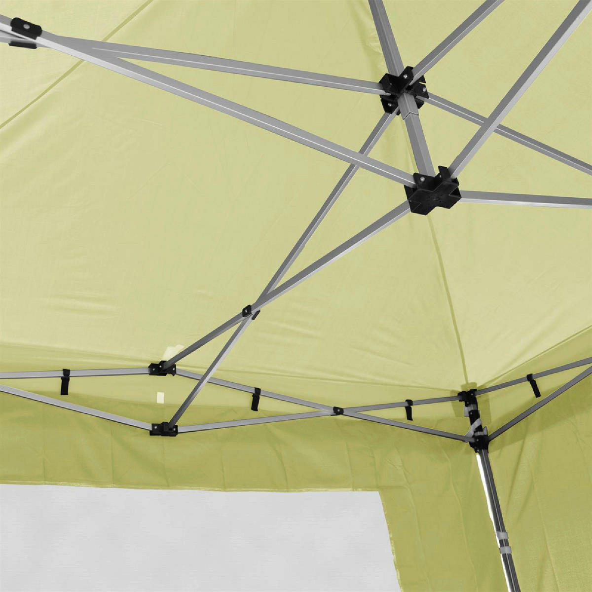 VCM Faltpavillon PROFI champagner Polyester-Mischgewebe B/H/L: ca. 300x220x300 cm PROFI - champagner (300,00/300,00/220,00cm) - VCM