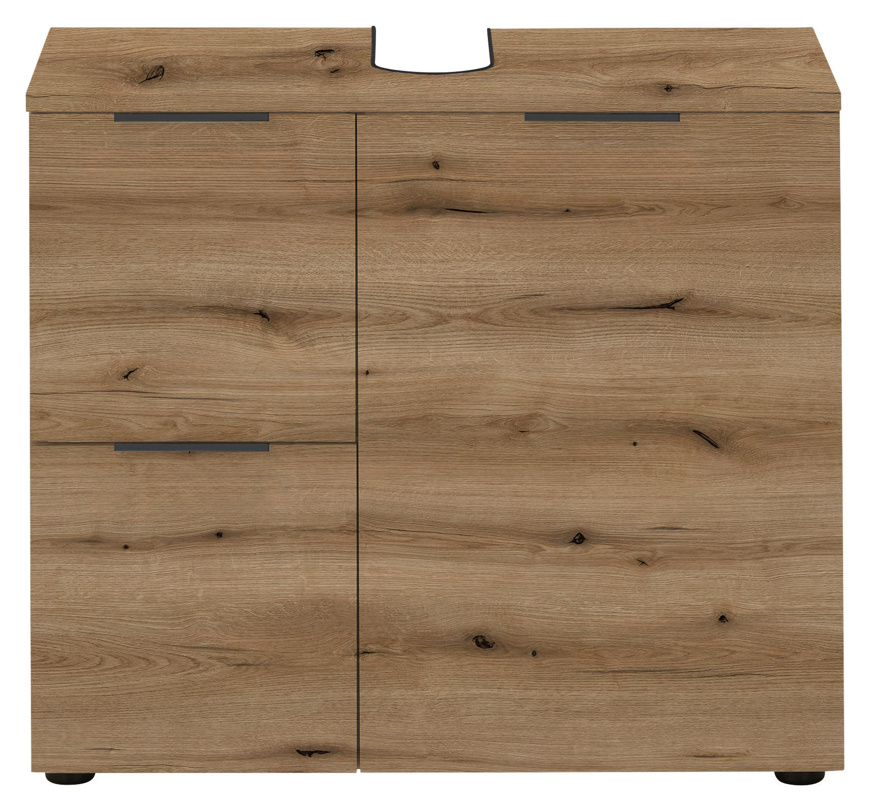 Waschbeckenunterschrank Porto Eiche Evoke Coast Nachbildung B/H/T: ca. 70x60x35 cm Porto - Eiche (70,00/60,00/35,00cm)