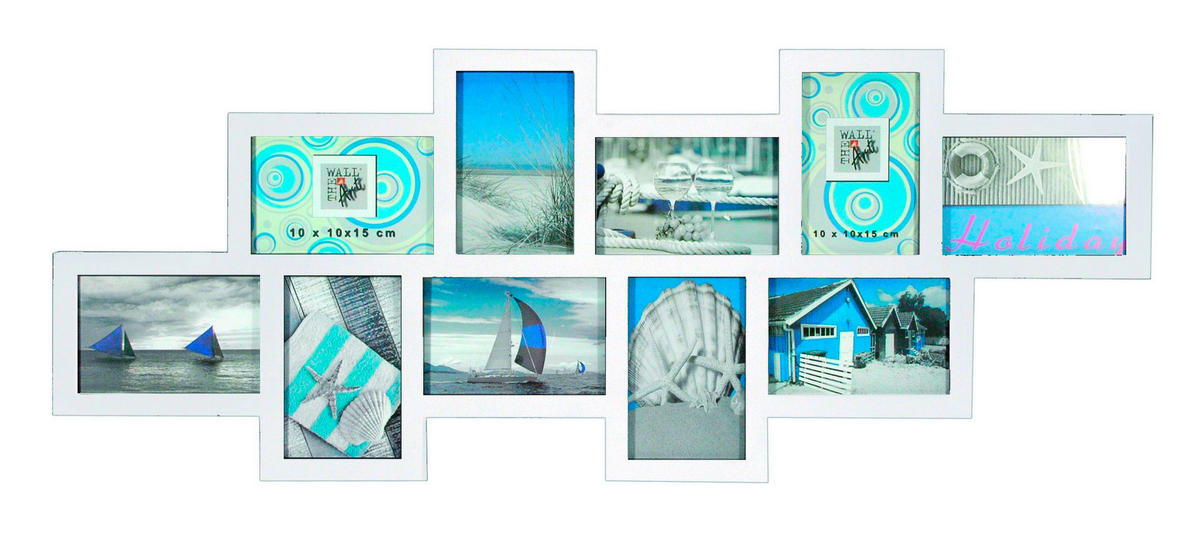 The Wall Galerierahmen weiß B/H/L: ca. 38x3x80 cm Multirahmen_Gallery - weiß (80,00/38,00/3,00cm) - The Wall