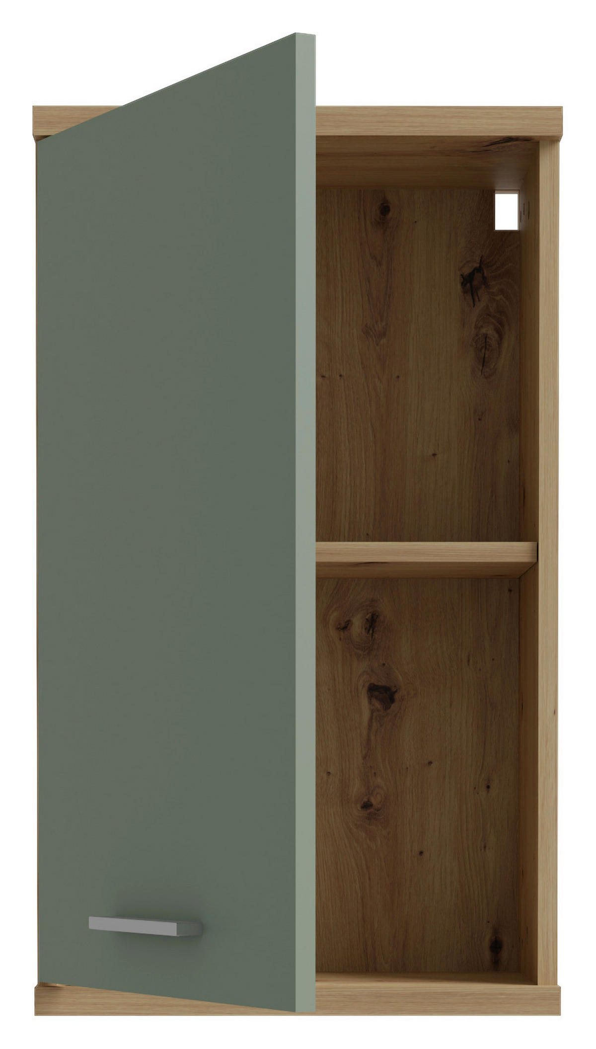 Hängeschrank  Eiche Artisan Nachbildung salbei B/H/T: ca. 40x69x23 cm Champ_Hängeschrank CMPH072-M888 - Eiche/salbei (40,00/69,00/23,00cm)