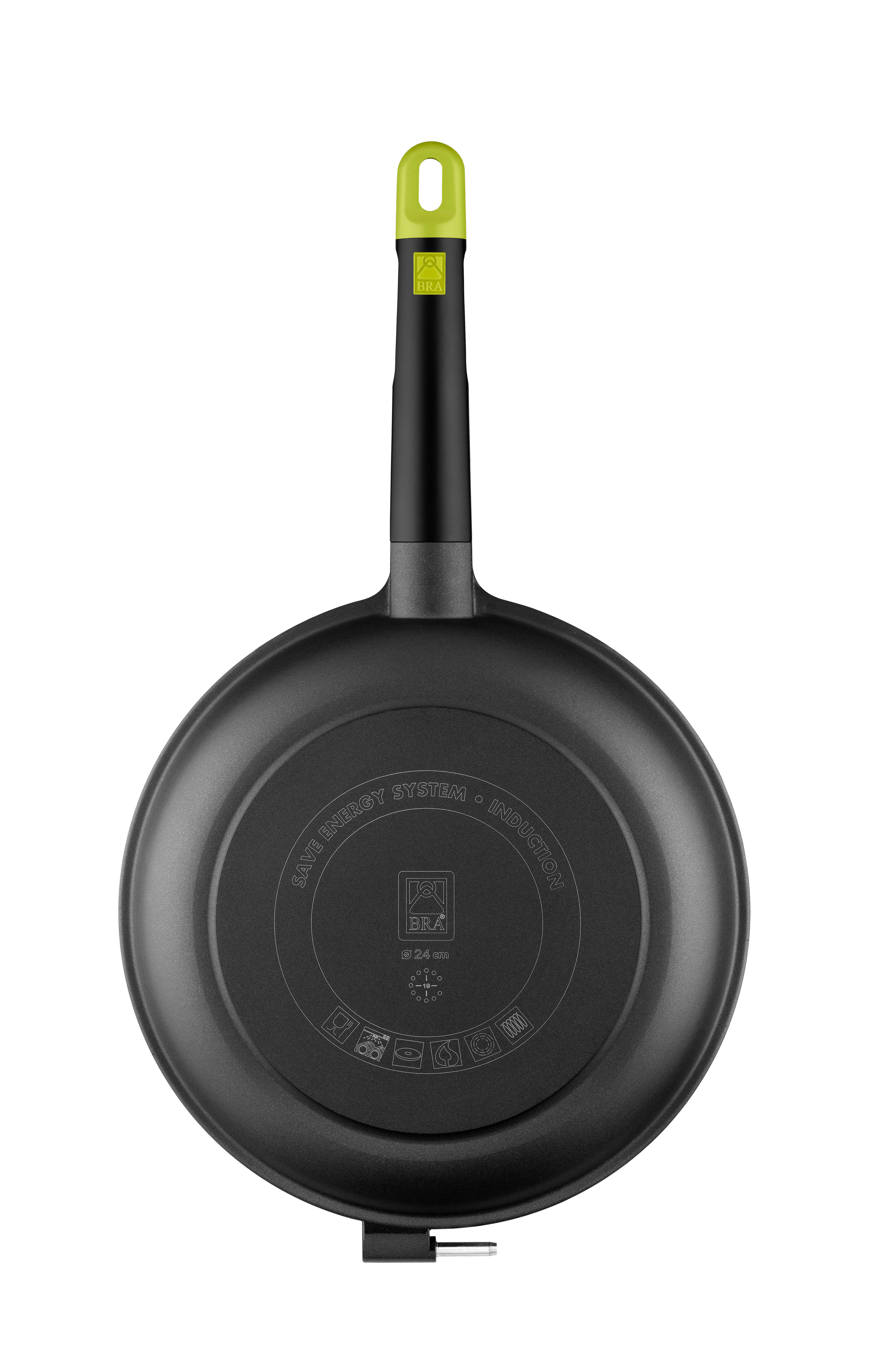 Thumbnail - BRA Pfannenset Foodie schwarz Aluminium 2 tlg.