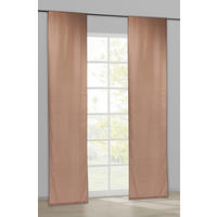 Schiebevorhang Uni café au lait B/L: ca. 60x245 cm Uni - café au lait (60,00/245,00cm)