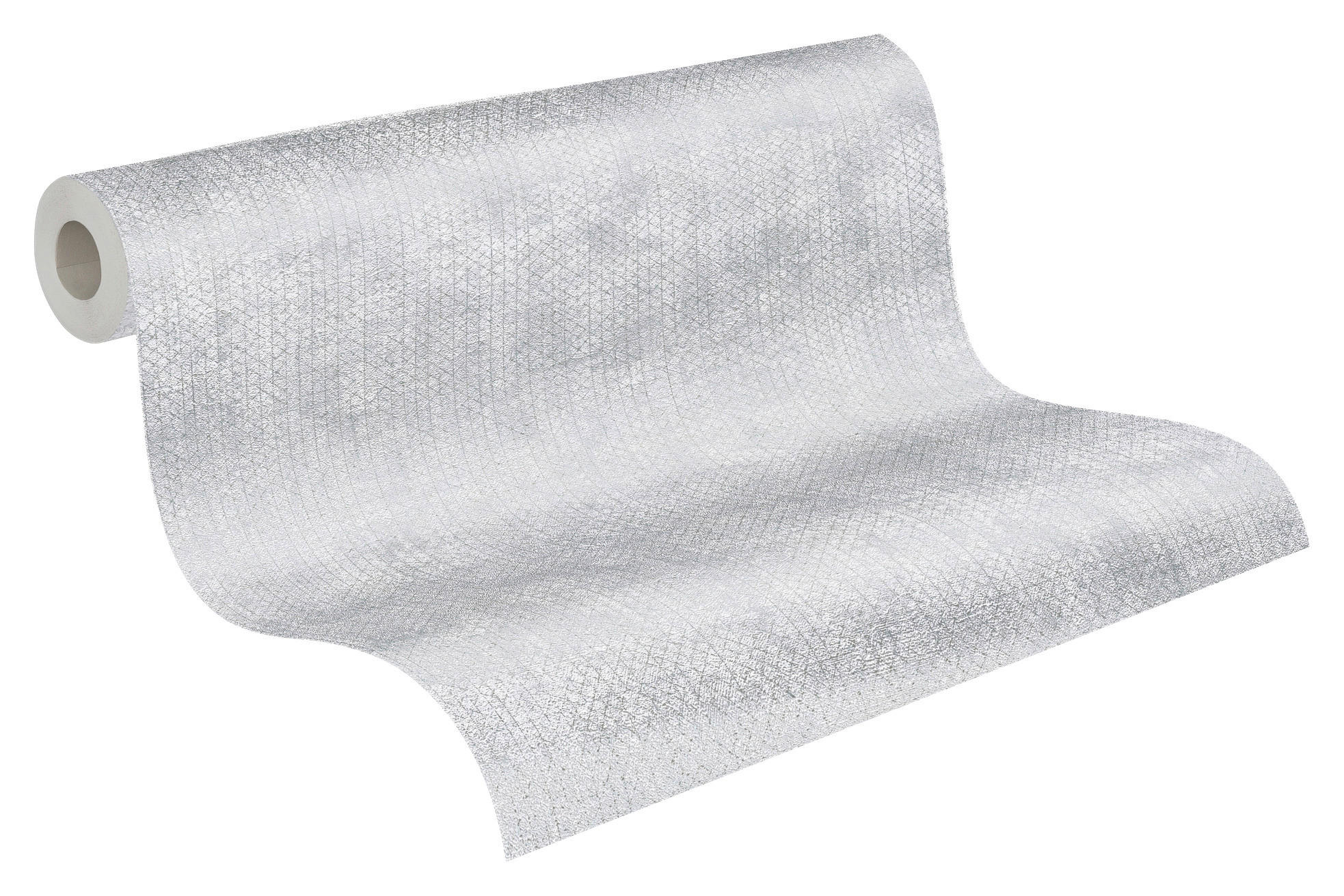 A.S.Création Vliestapete grau silber B/H/D: ca. 53x1005x8,6 cm Vliestapete - silber/grau (8,60/1005,00cm) - A.S.Creation