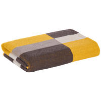Duschtuch Duschtuch_Jacquard Karo - gelb (70,00/140,00cm)