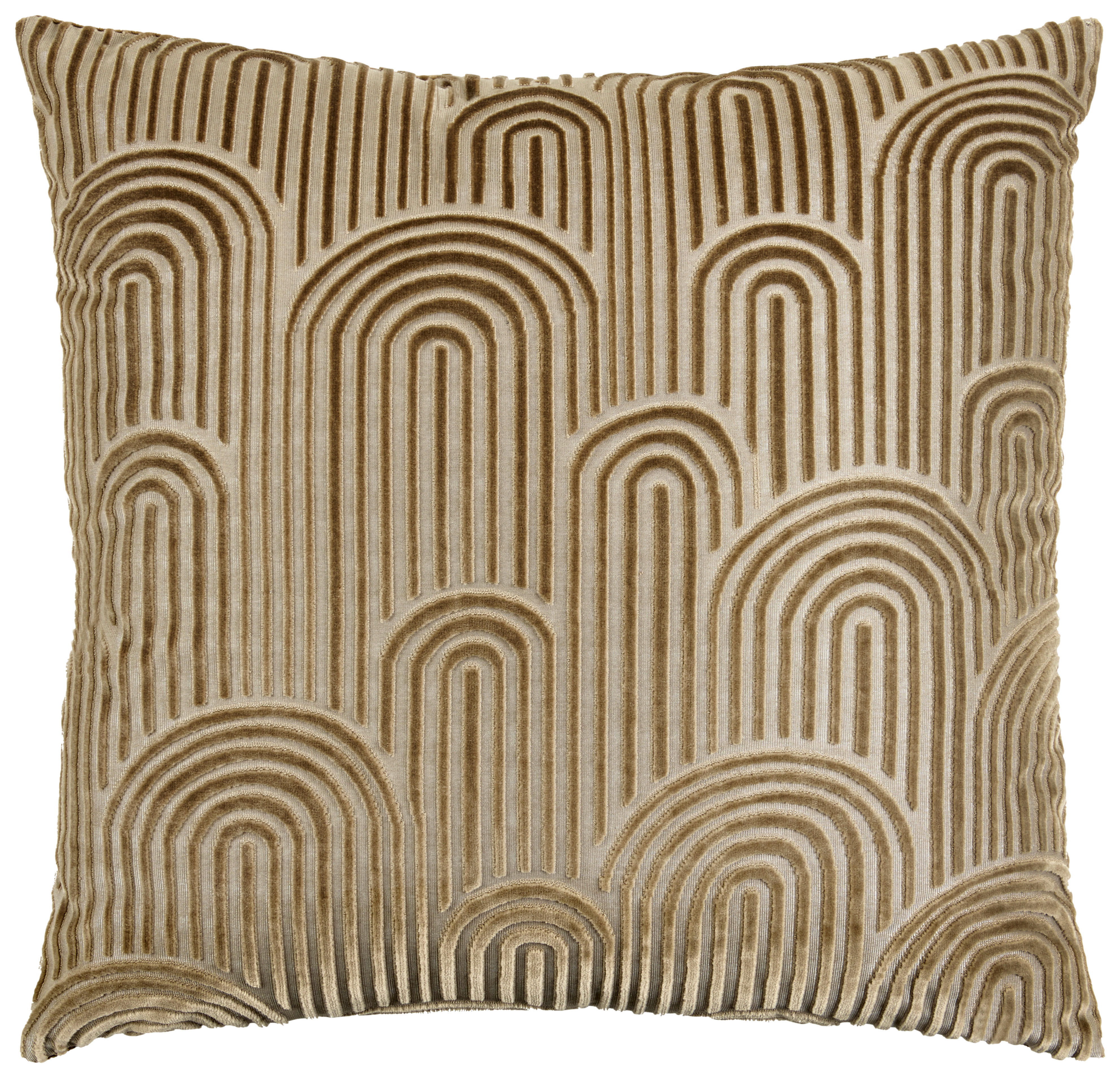 Dekokissen Bogen Bogen - braun (45,00/45,00cm) - POCOline