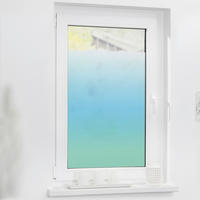 LICHTBLICK Fensterfolie Ombre  Ombre petrol B/L: ca. 100x100 cm Ombre - petrol (100,00/100,00cm) - LICHTBLICK