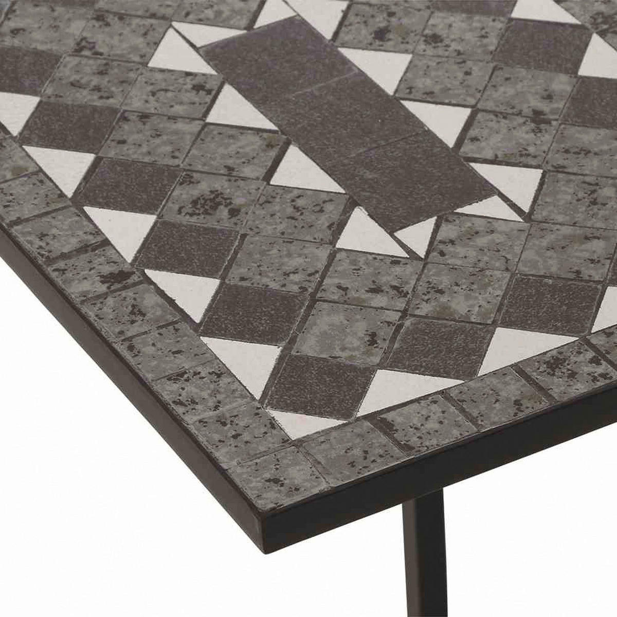 Gardamo Tischset COMO schwarz Stahl COMO - schwarz - Gardamo
