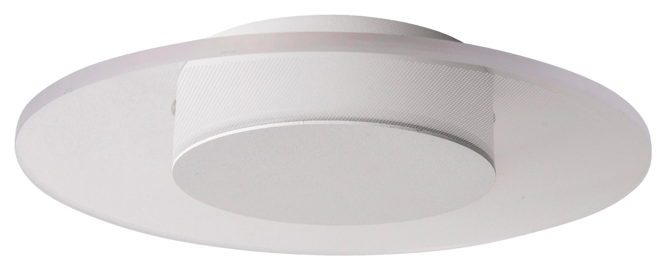 Näve Leuchten Deckenleuchte 1299826 warmweiß Kunststoff Metall B/H/T: ca. 29x5x29 cm null 1 Brennstellen Modesto - warmweiß (29,00/5,00/29,00cm) - Näve Leuchten