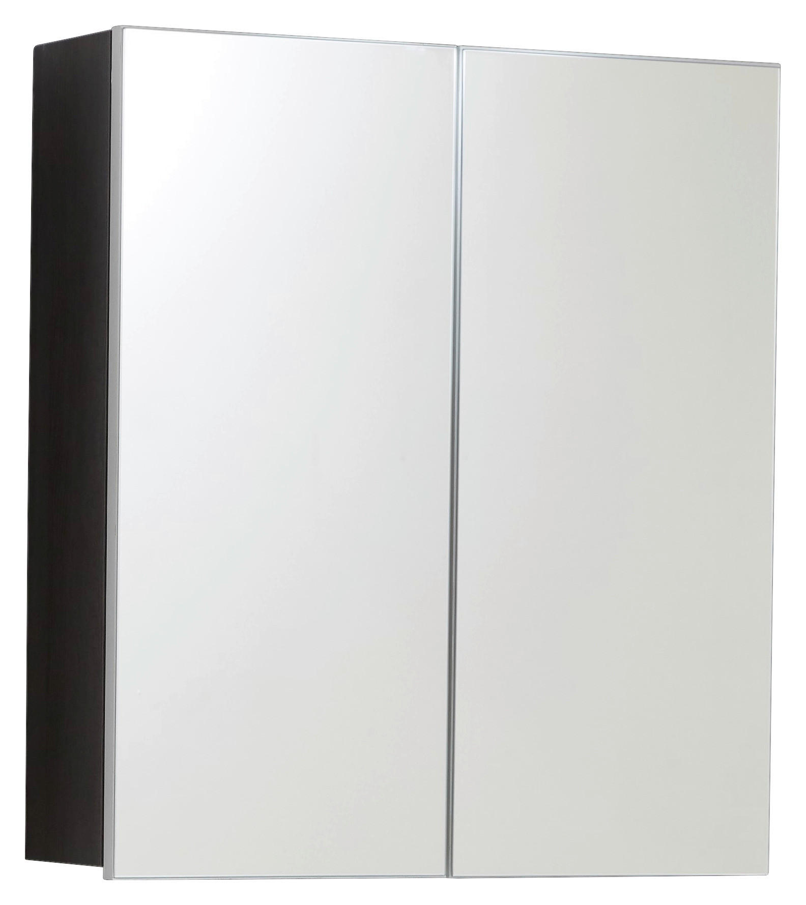 Spiegelschrank Line Rauchsilber Nachbildung B/H/T: ca. 60x67x18 cm Line - (60,00/67,00/18,00cm)