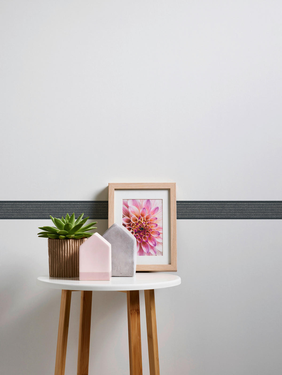 A.S.Création Bordüre schwarz B/H/D: ca. 5x500x8 cm Bordüre_Vlies - schwarz (8,00/500,00cm) - A.S.Creation