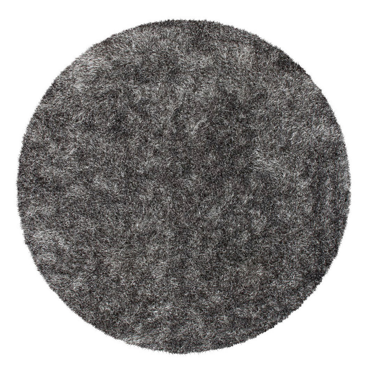 Kayoom Hochflorteppich Diamond 725 weiß B/H/L: ca. 160x4x160 cm Diamond 725 - weiß/grau (160,00/160,00/4,00cm) - Kayoom
