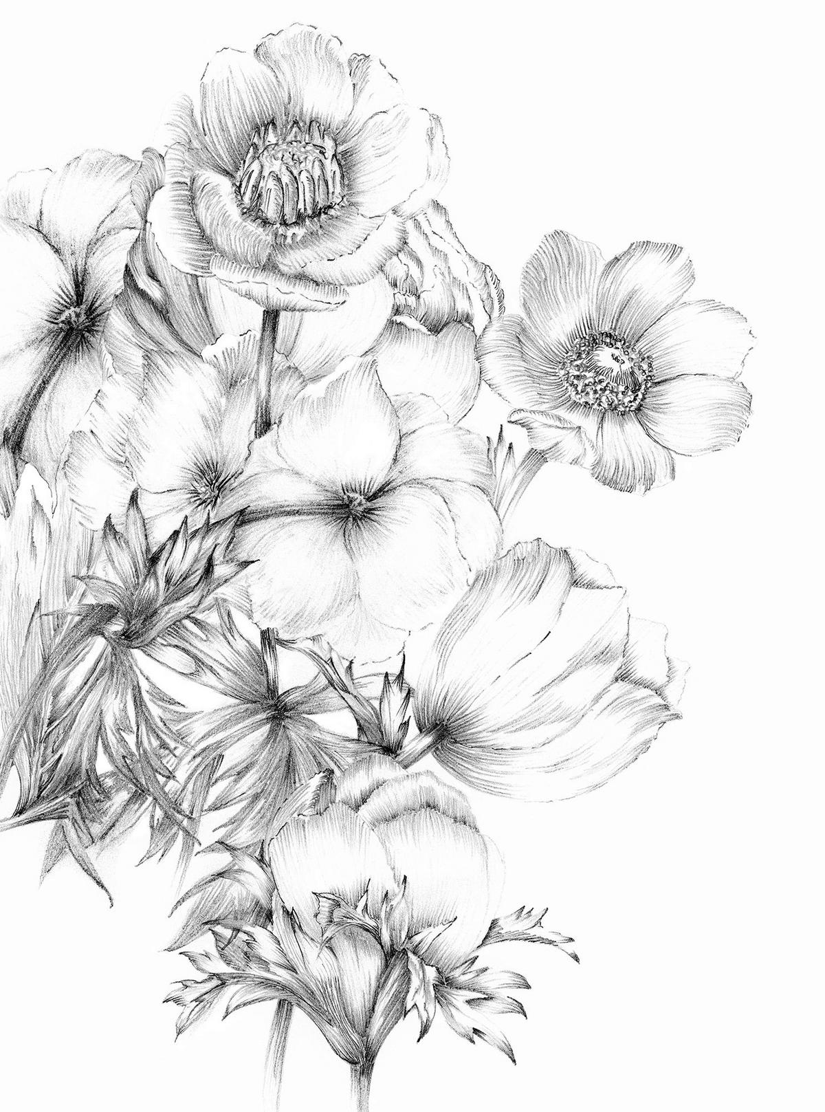 Komar Fototapete Embroidery B/H: ca. 184x284 cm Embroidery - (184,00/284,00cm) - Komar