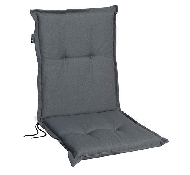 Madison Auflage Panama grau Polyester B/H/L: ca. 105x8x50 cm Panama - grau (50,00/105,00/8,00cm) - Madison