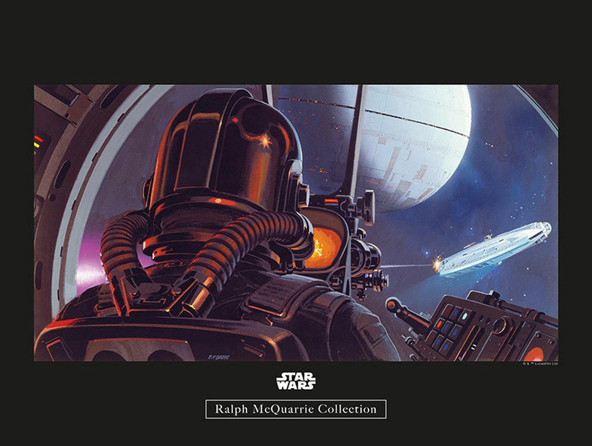 Komar Poster Star Wars Classic RMQ TIE-Fighter P Star Wars Star Wars Classic RMQ TIE-Fighter P - Komar