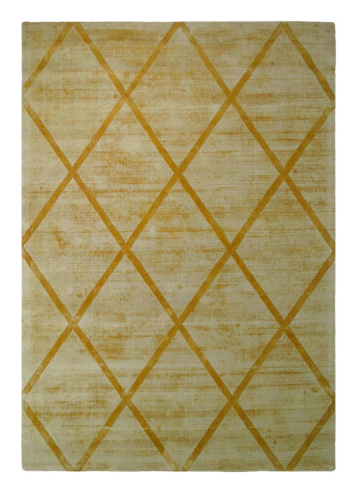 360Living Teppich Luxury gelb B/L: ca. 160x230 cm Luxury - gelb (160,00/230,00cm) - 360Living