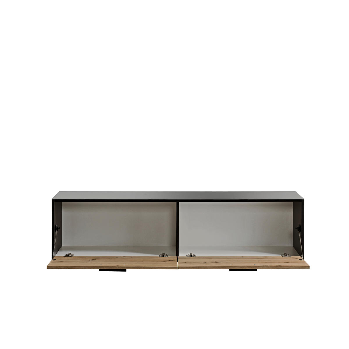 TV-Lowboard Panama B/H/T: ca. 130x38x34 cm Panama - Eiche/anthrazit (130,00/38,00/34,00cm)
