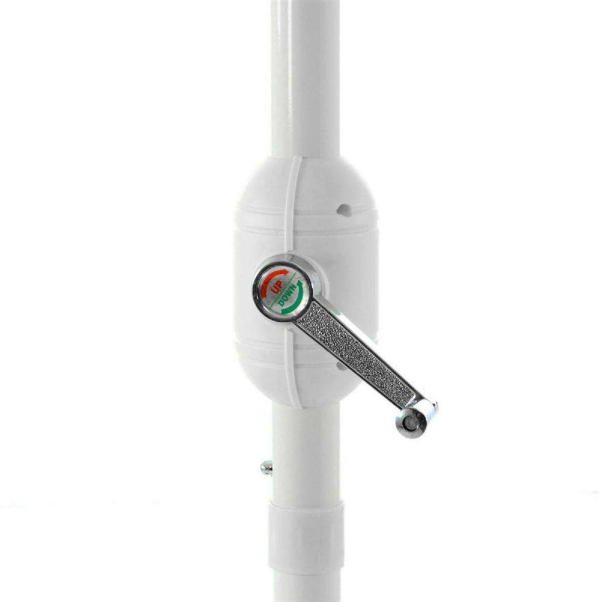 VCM Sonnenschirm champagner Polyester-Mischgewebe B/H/L: ca. 200x235x300 cm Sonnenschirm - champagner (300,00/200,00/235,00cm) - VCM