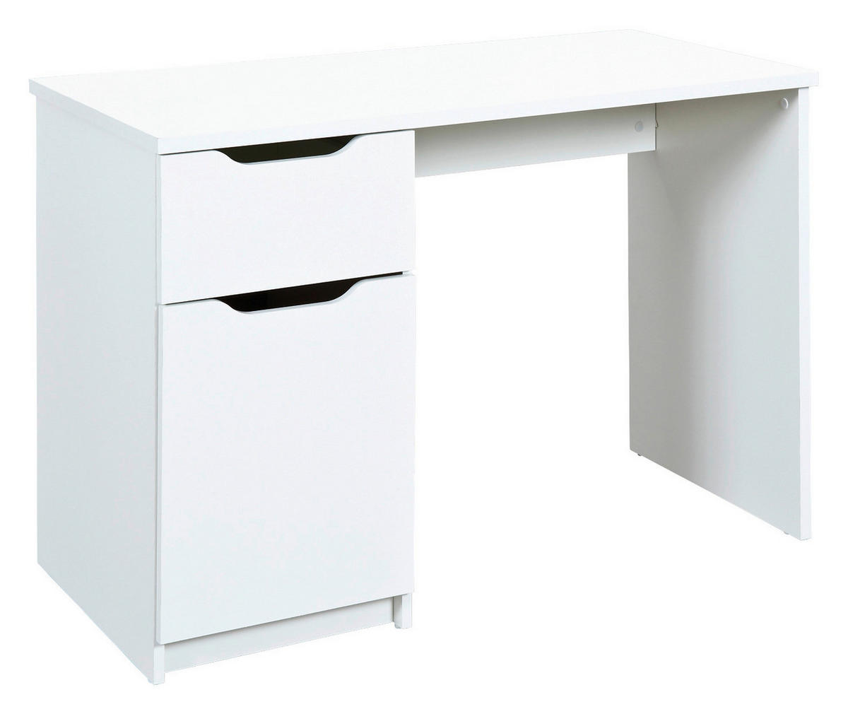 Schreibtisch WESTPHALEN weiß B/H/T: ca. 115x76x55 cm WESTPHALEN - weiß (115,00/76,00/55,00cm) - Inter Link