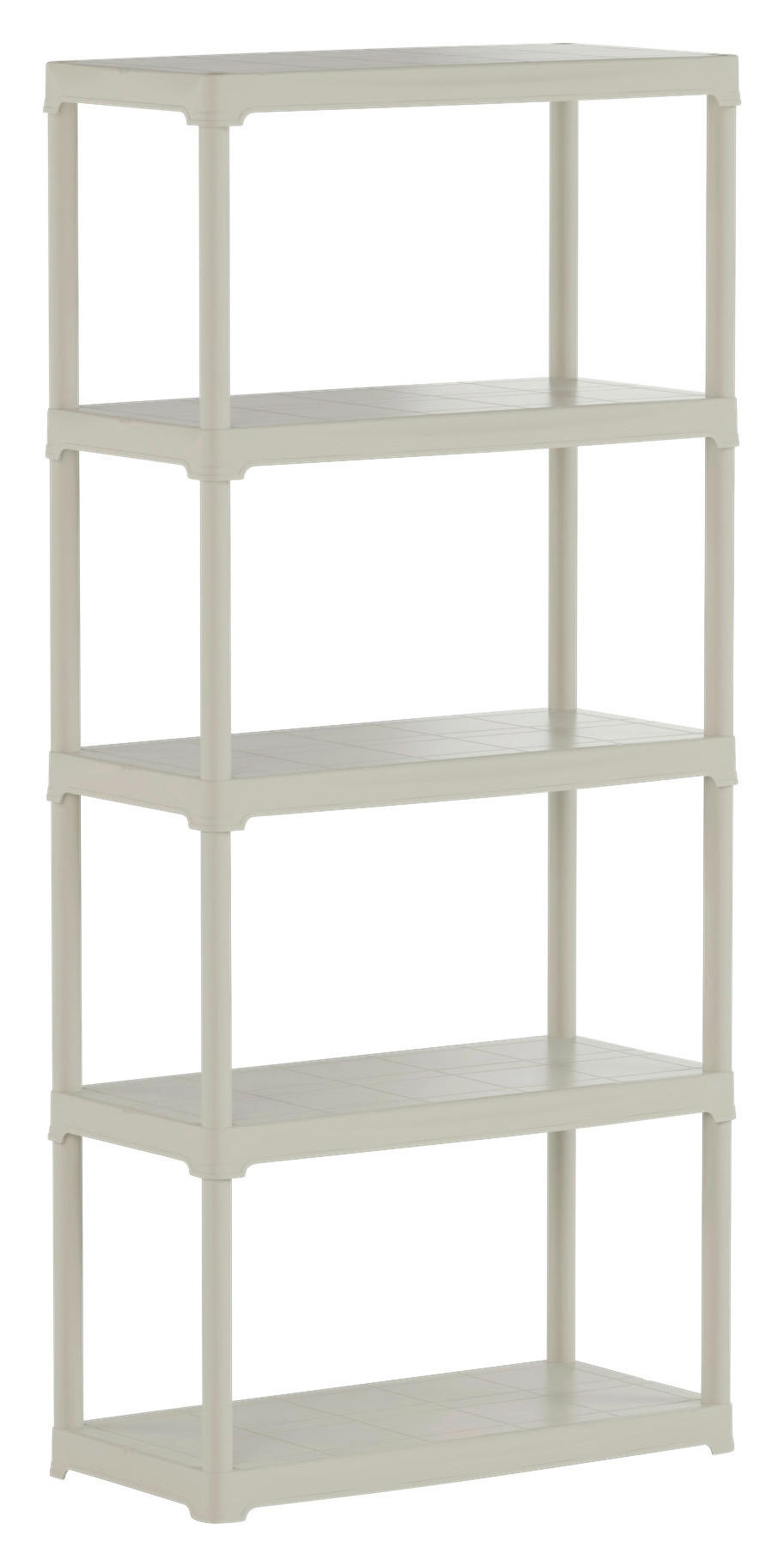 Artplast Kunststoffregal Tempo creme Polypropylen B/H/L: ca. 40x176x80 cm Tempo - creme (80,00/40,00/176,00cm) - Artplast
