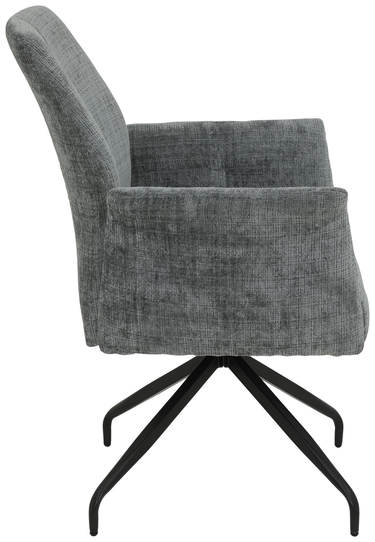 Armlehnstuhl Viktoria hellgrau Microfaser Webstoff B/H/T: ca. 71x93x68 cm Viktoria - hellgrau (71,00/93,00/68,00cm) - Hela