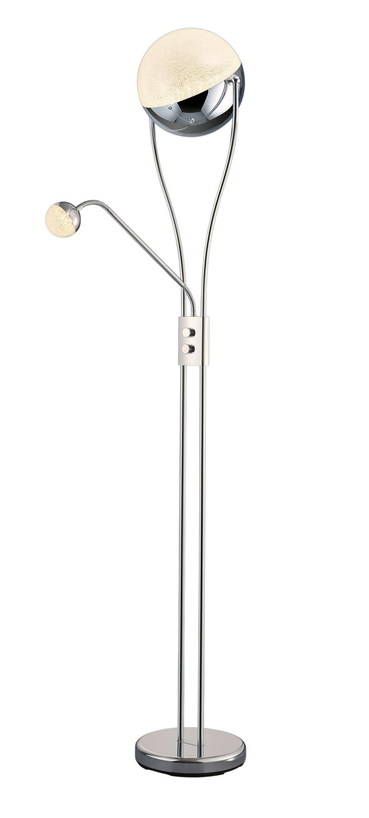 Reality Deckenfluter P47831206 LED-Deckenfluter_Kris - weiß/Chrom (180,00cm) - Reality