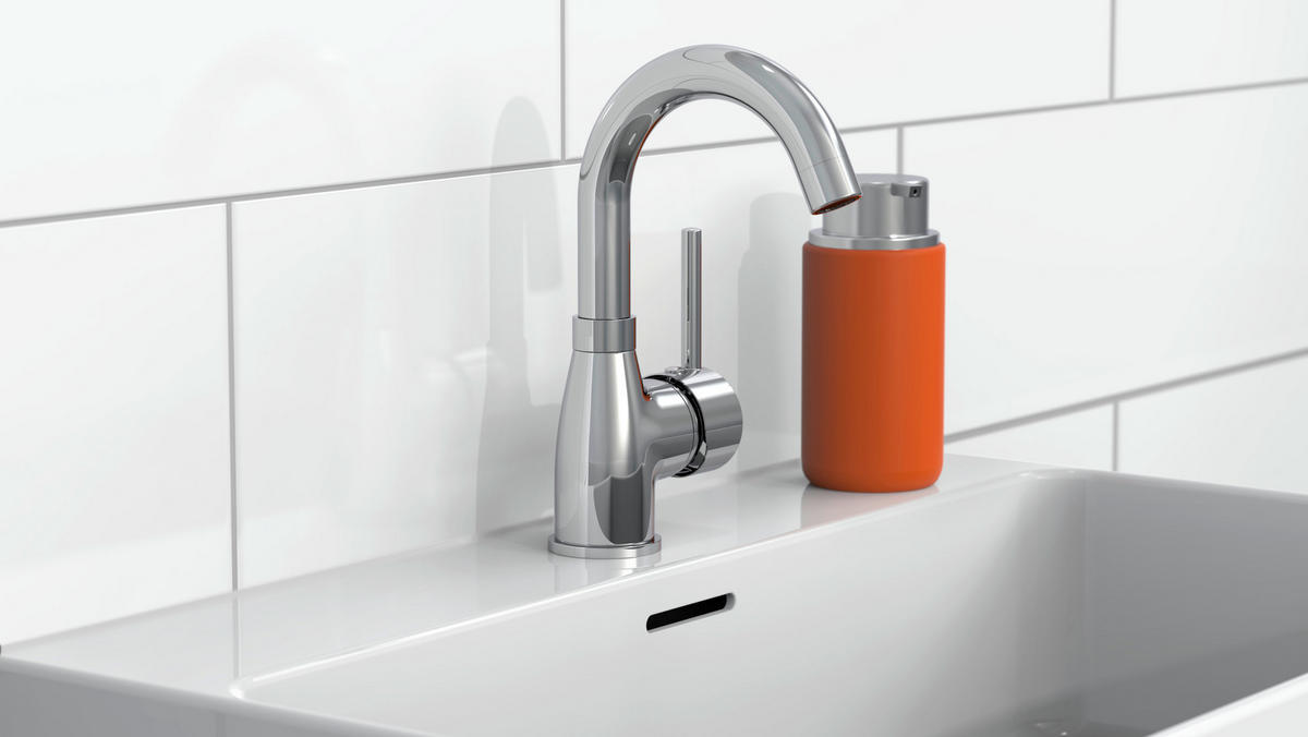 Waschtisch-Armatur Futura Chrom Waschtischarmatur_Futura chrom - Chrom (15,10/10,00/23,10cm) - Eisl