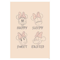 Komar Poster Minnie Pink Emotions Minnie Pink Emotions - Komar