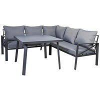 Greemotion Loungeset Amsterdam grau Stahl Amsterdam - anthrazit/grau - Greemotion