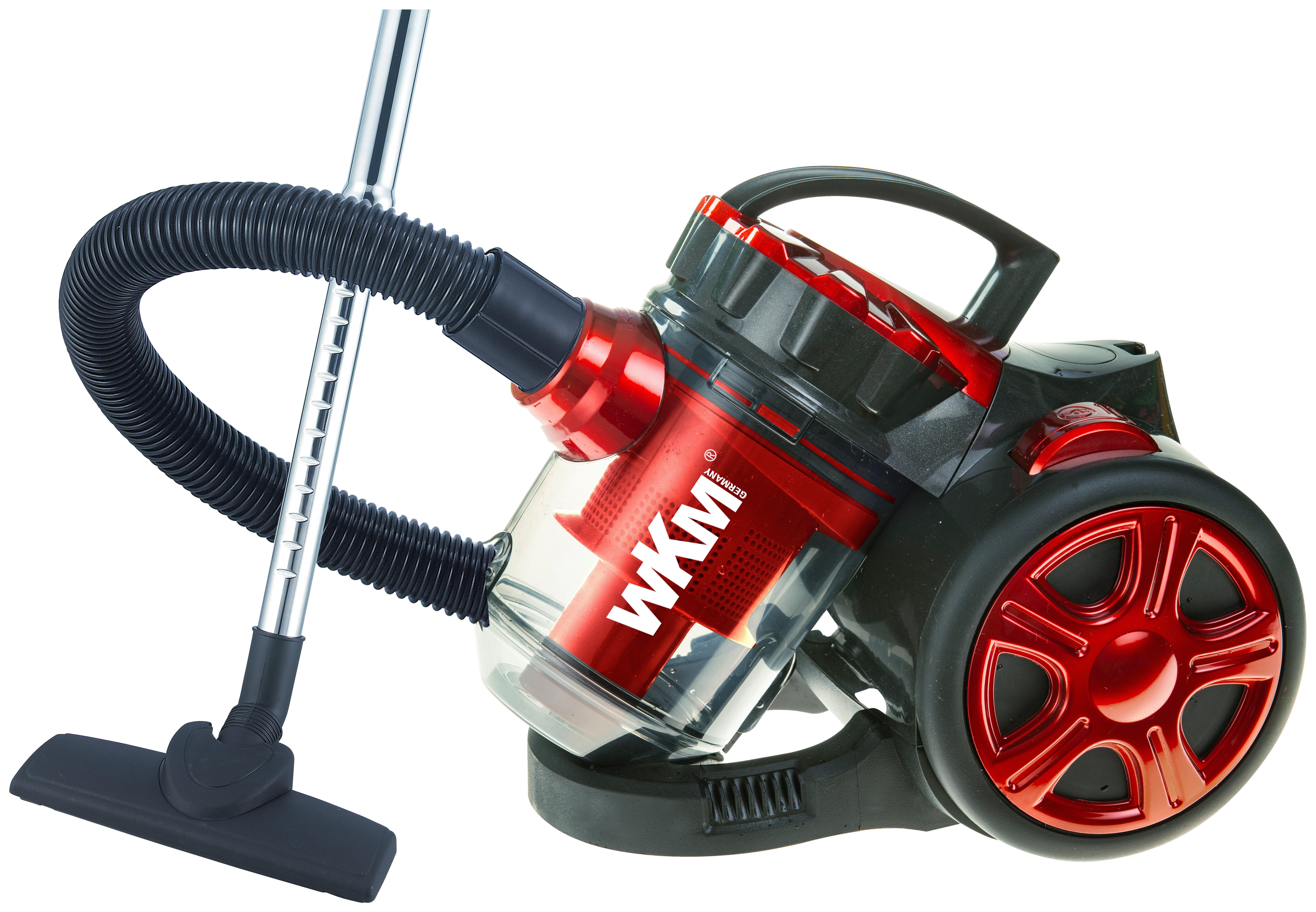 WKM Bodenstaubsauger PSC-1800W.26 rot Kunststoff Metall B/H/T: ca. 23x26x33 cm Bodenstaubsauger PSC-1800W.26 - rot (23,00/26,00/33,00cm) - WKM
