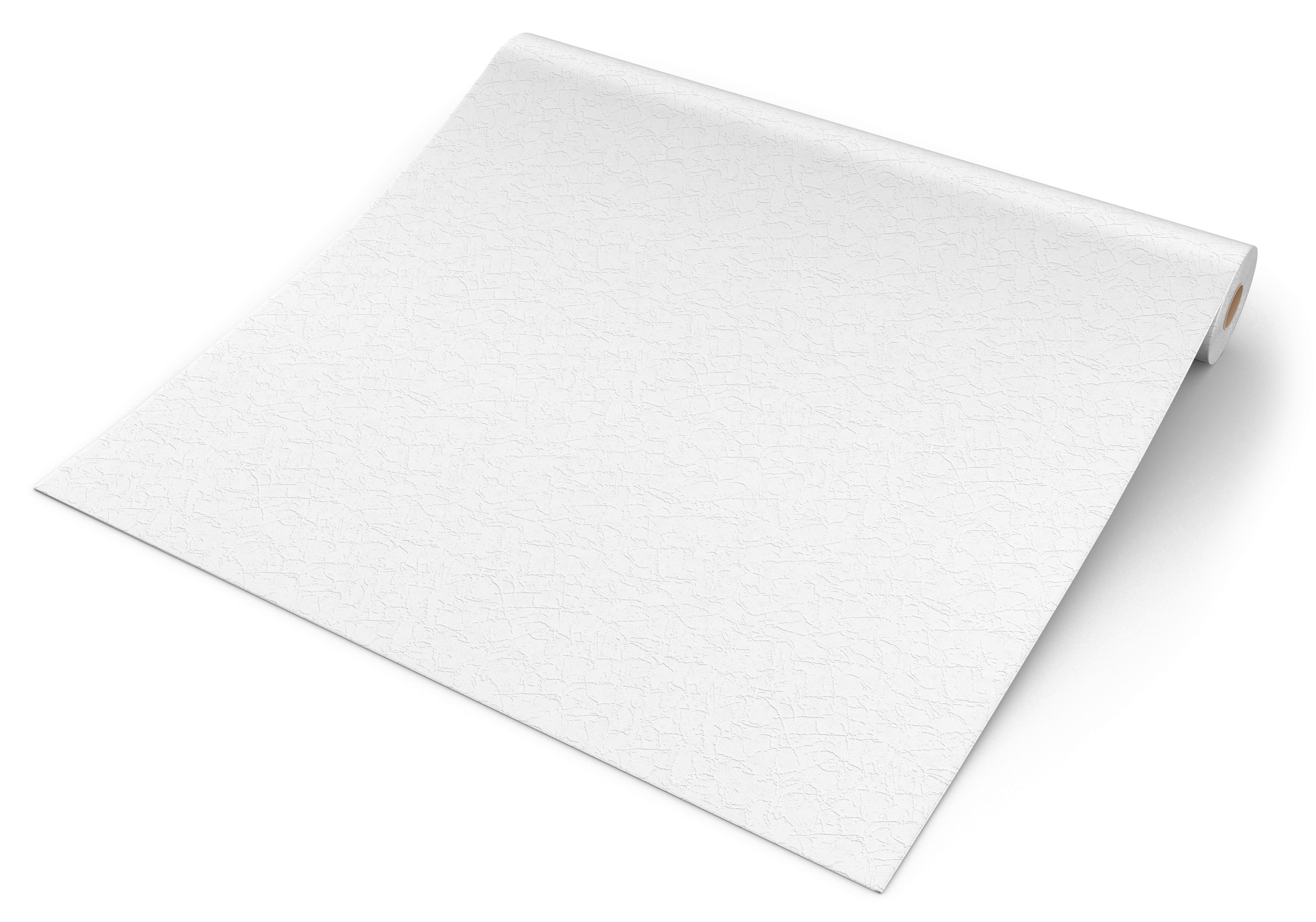 Vinyltapete Struktur weiß B/L: ca. 53x1005 cm Vinyltapete_2517-18 - weiß (53,00/1005,00cm)