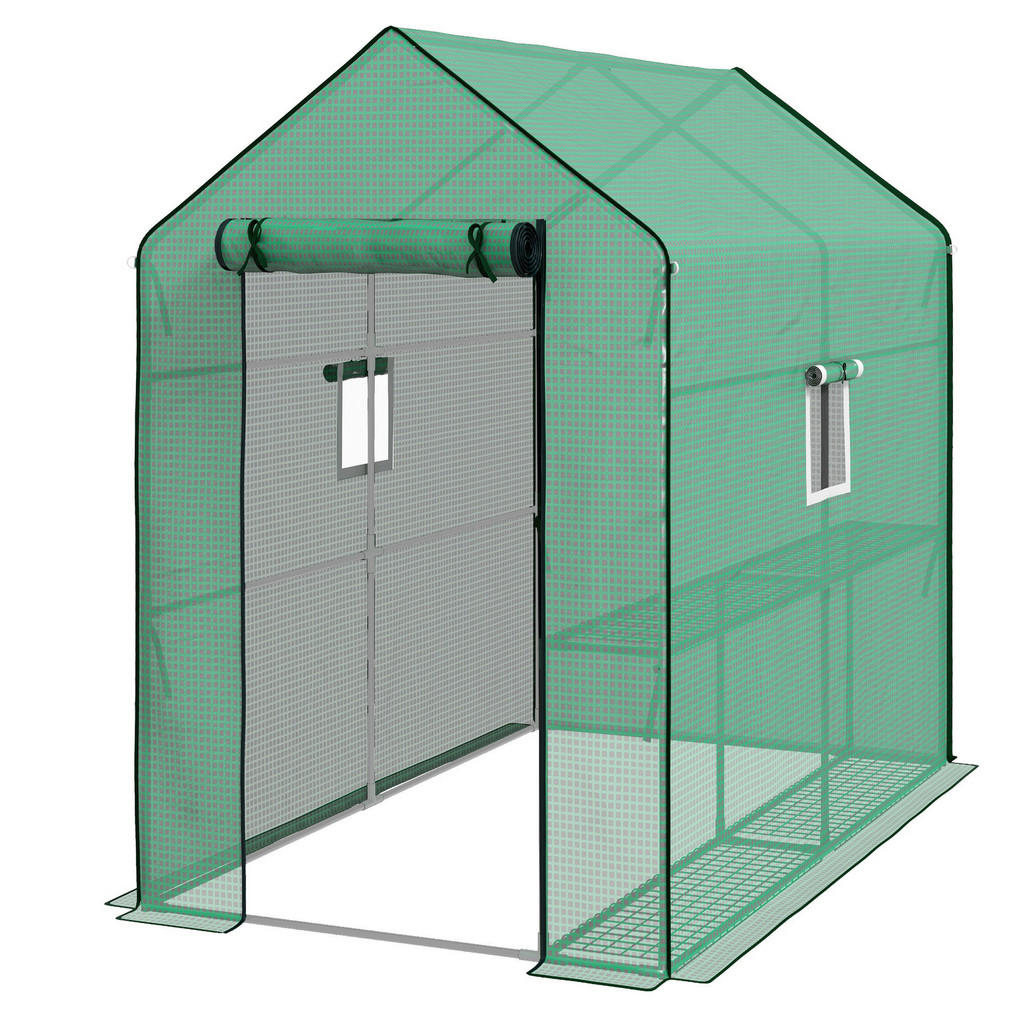 Thumbnail - Outsunny Garten-Zubehör grün B/H/L: ca. 213x140x190 cm