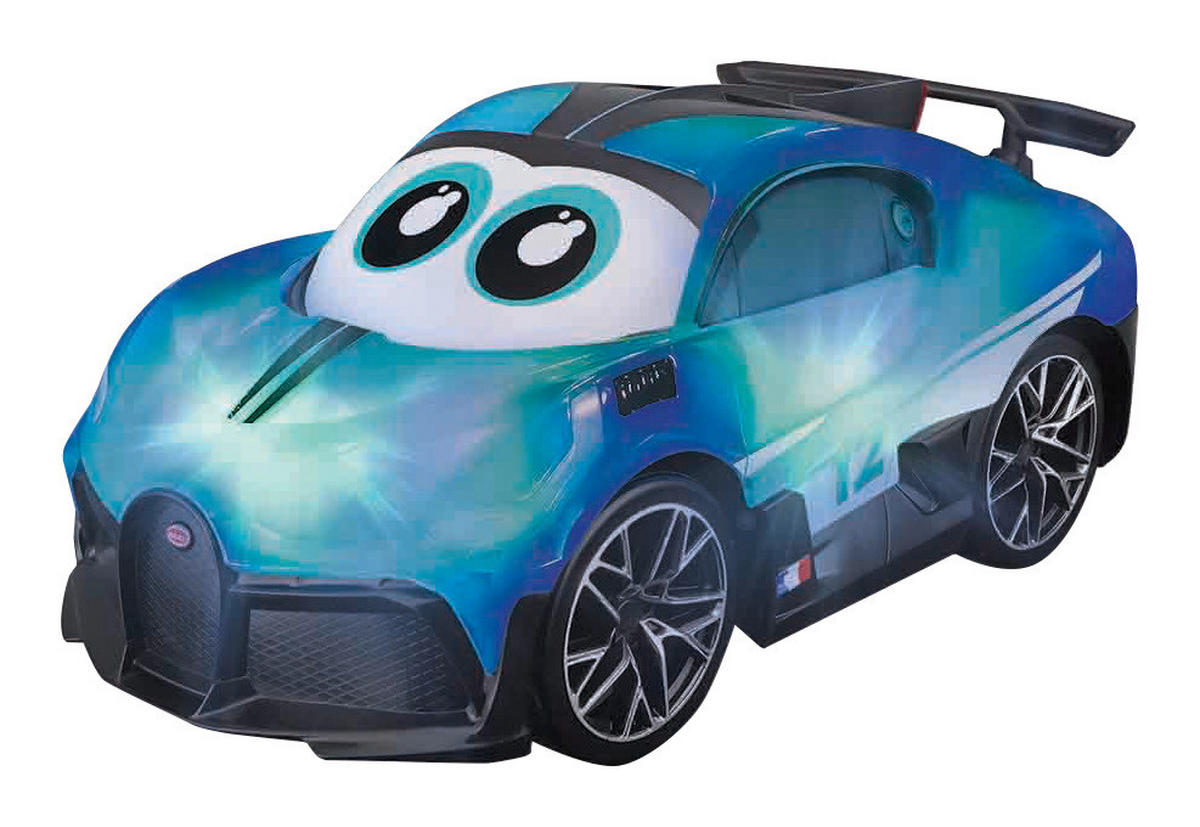 BBJunior Spielzeugauto Bugatti Light Up Divo B/H/L: ca. 12x12x22,3 cm Bugatti Light Up Divo - blau/schwarz (22,30/12,00/12,00cm) - BBJunior