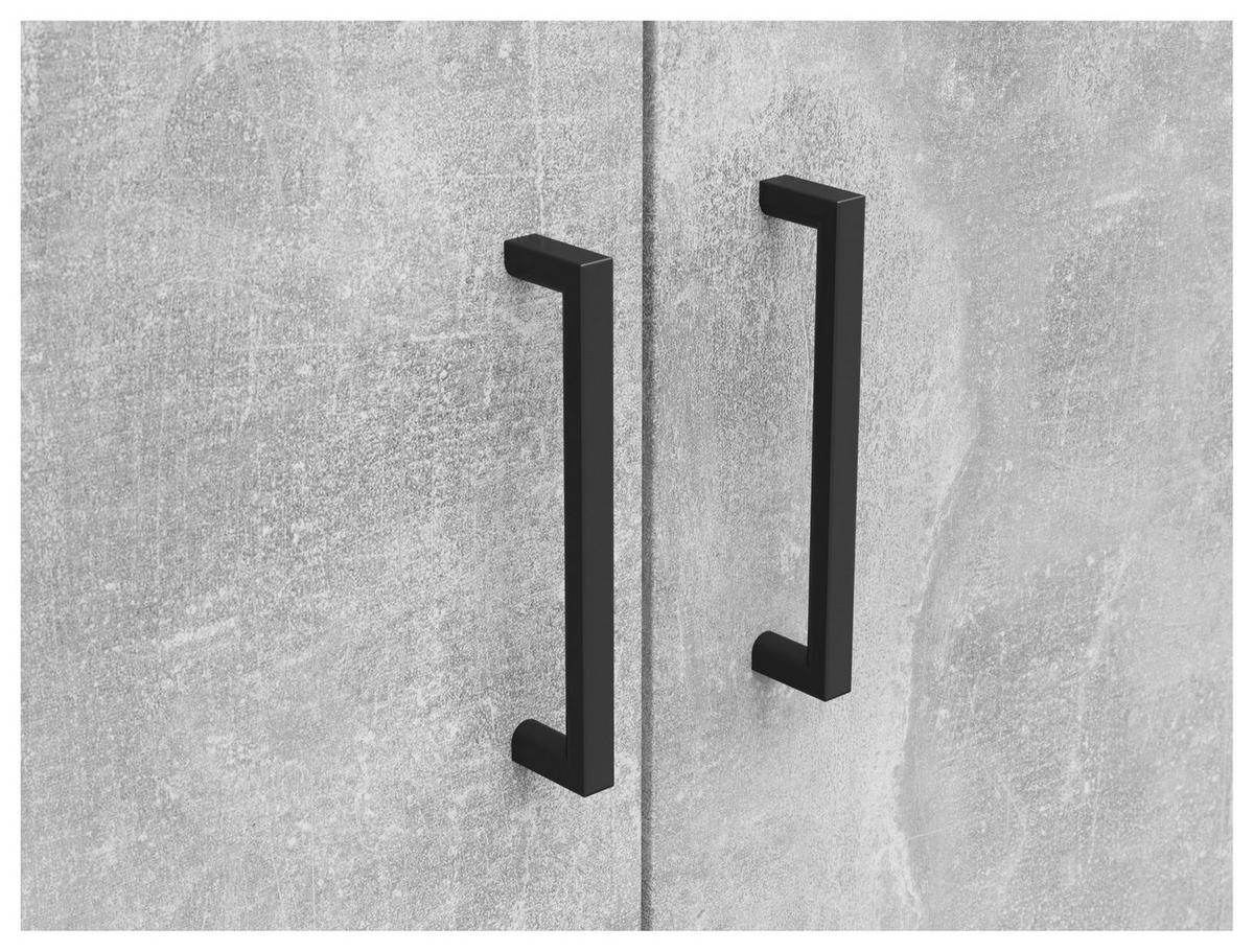 Schrank Multi-Stauraum Typ 35 Beton Optik B/H/T: ca. 80x147x40 cm Multi-Stauraum Typ 35 - Beton (80,00/147,00/40,00cm)