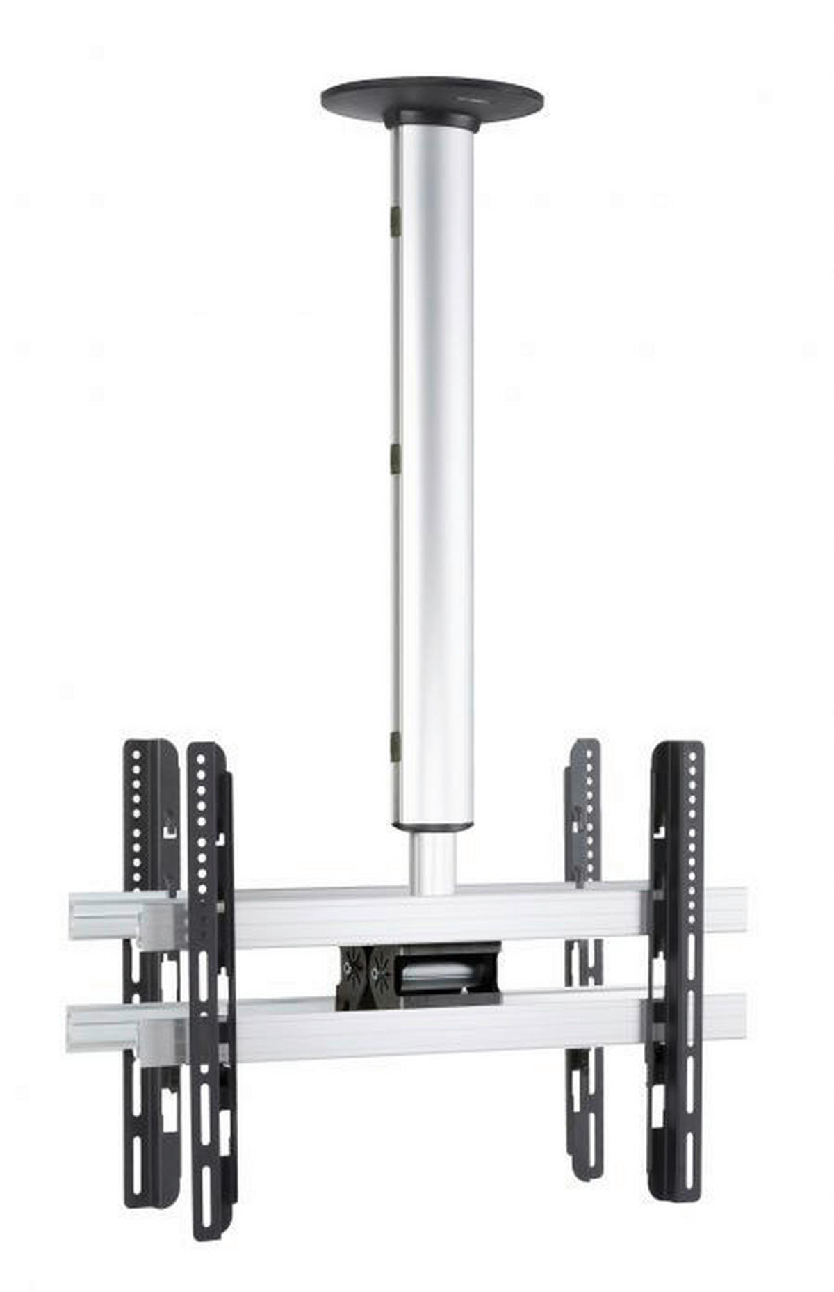 VCM Deckenhalterung Deckenhalterung schwarz silber Deckenhalterung CM4 Mini Double - schwarz/silber - VCM