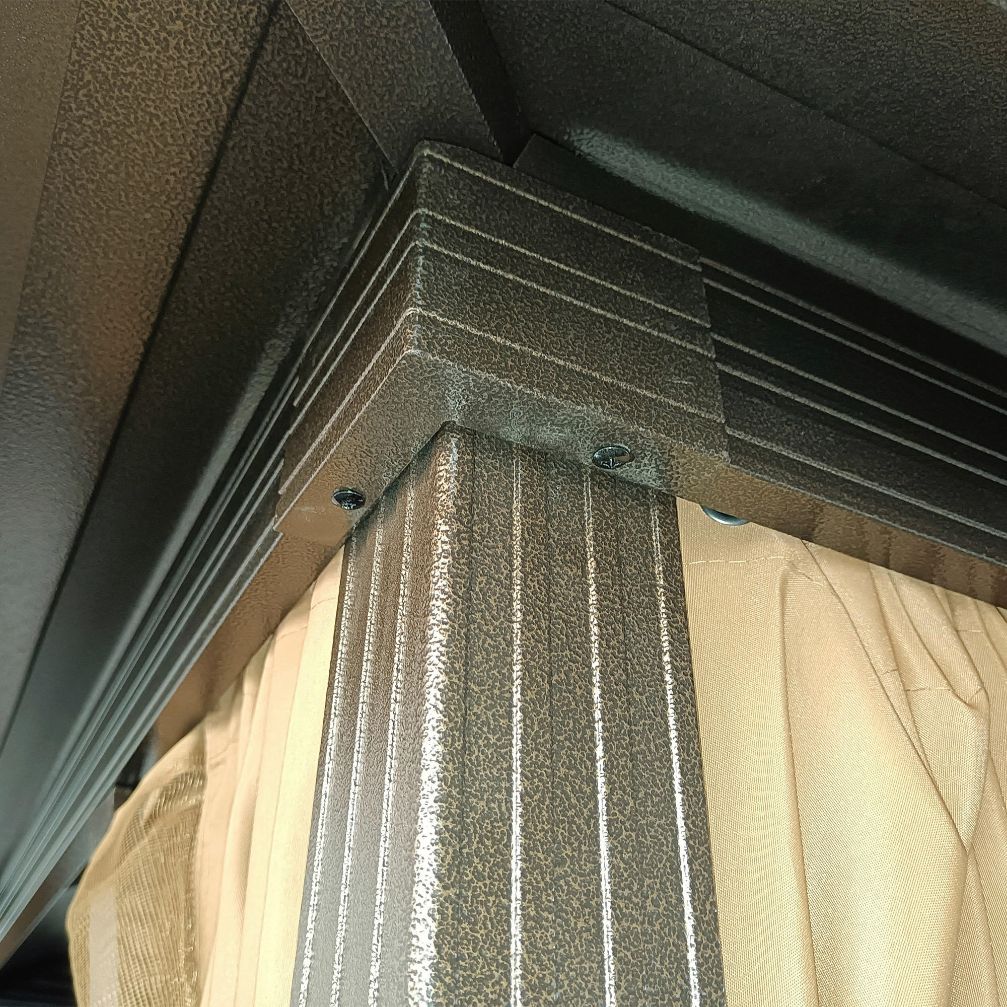 Outsunny Pavillon bronze Aluminium B/H/L...