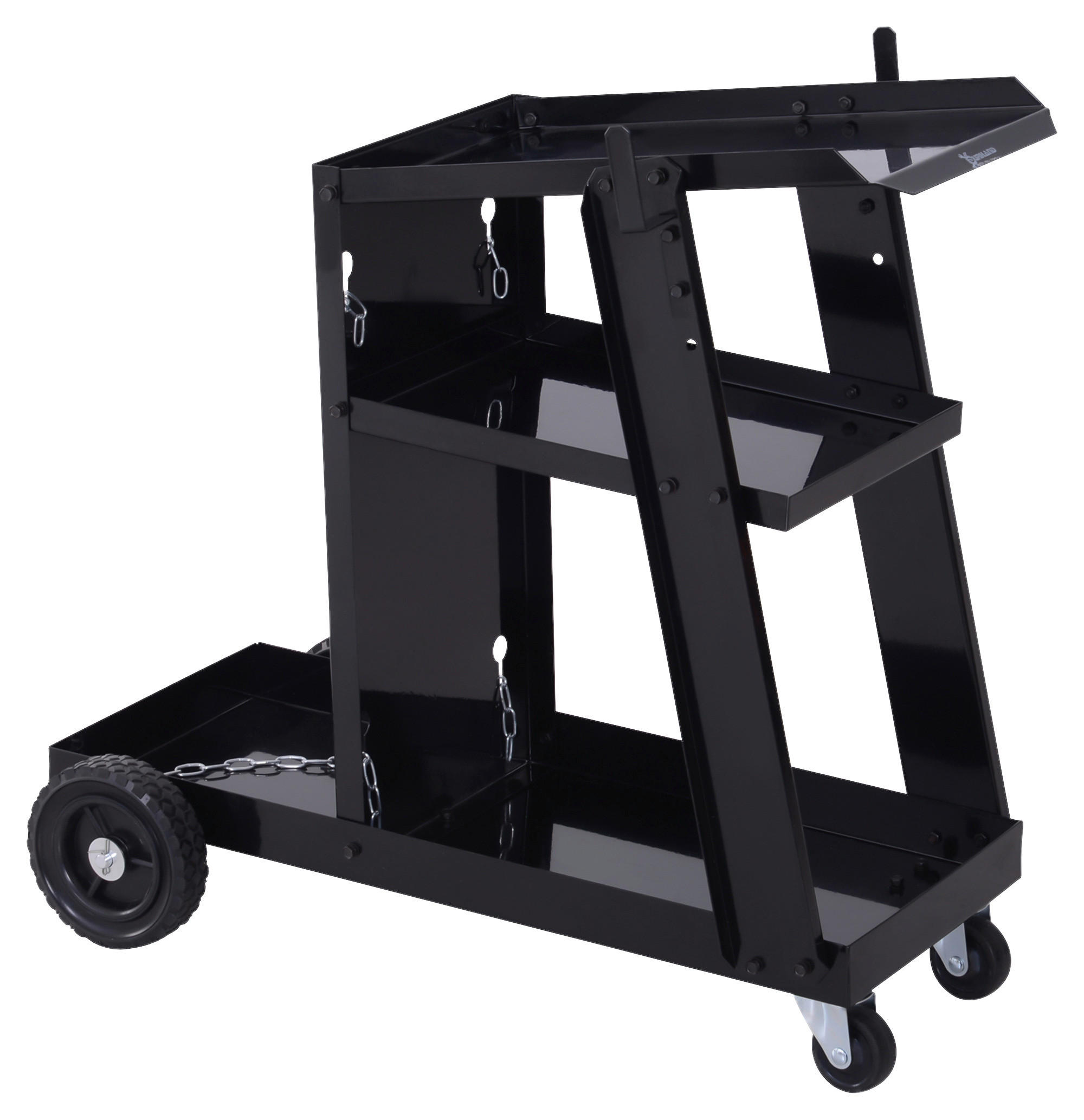 Werkstatt-Zubehör schwarz B/H/L: ca. 39x71x70 cm Schweißwagen - schwarz (70,00/39,00/71,00cm) - DURHAND