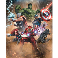 Komar Fototapete Avengers Superpower B/L: ca. 200x250 cm Avengers Superpower - (200,00/250,00cm) - Komar