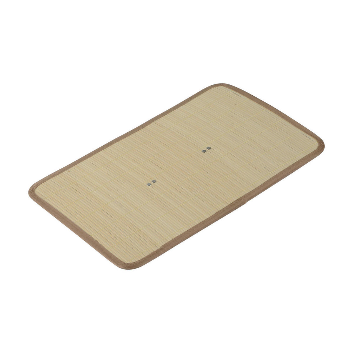 Wäschekorb mit 2 Tragegriffen natur Bambus Stoff Kunststoff B/H/L: ca. 32x63x52 cm Wäschekorb 850-020 - natur (52,00/32,00/63,00cm) - HOMCOM