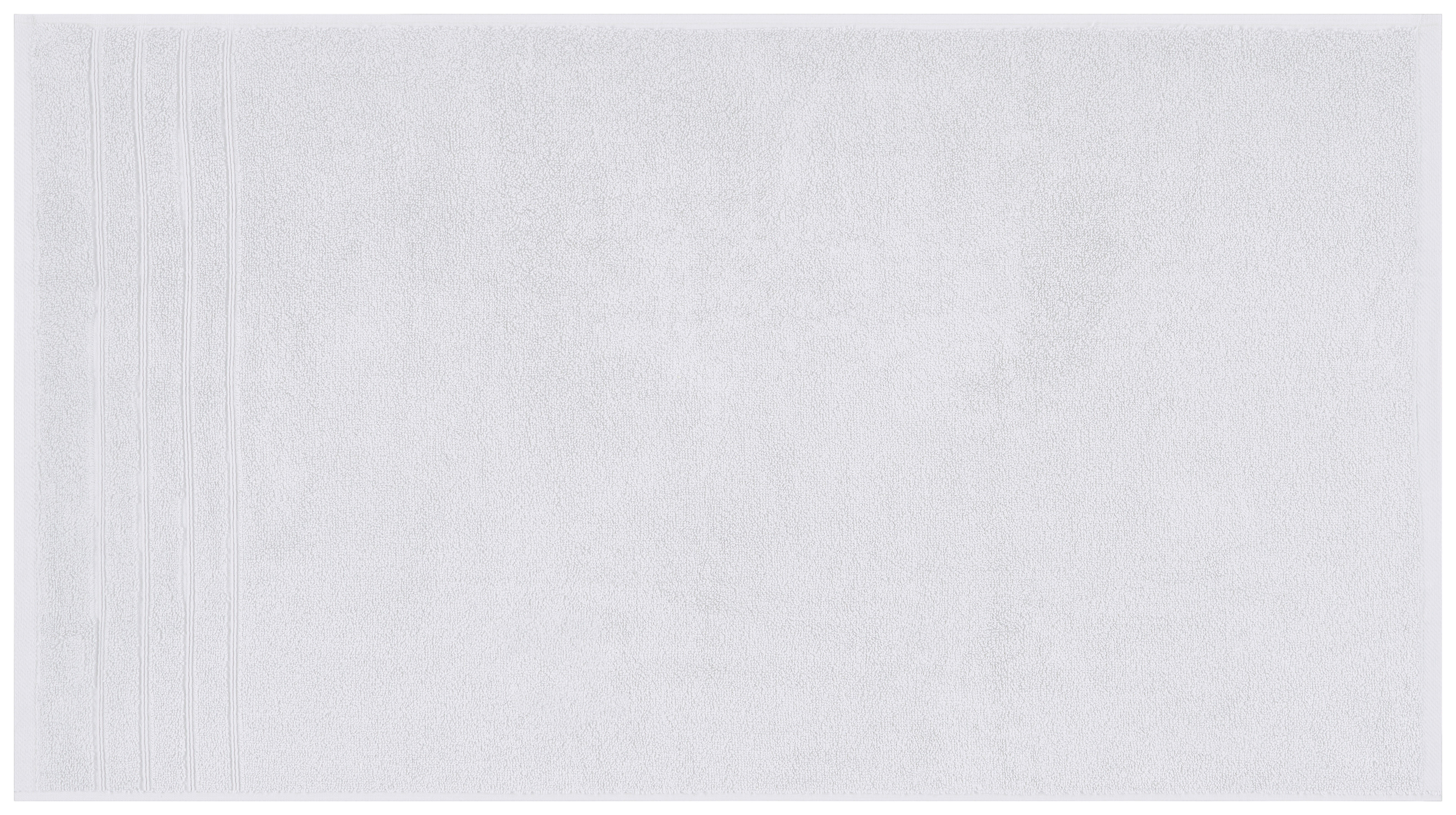 Handtuch Handtuch_Pisa 50x100 weiß - weiß (50,00/100,00cm) - POCOline