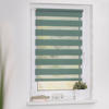 Doppelrollo Duo salbei B/L: ca. 45x150 cm Duo - salbei (45,00/150,00cm) - LICHTBLICK