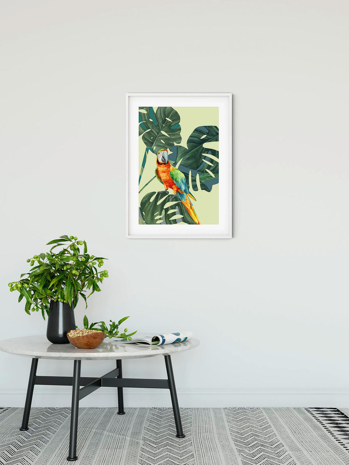 Komar Poster Green-Winged Macaw Green-Winged Macaw - Komar