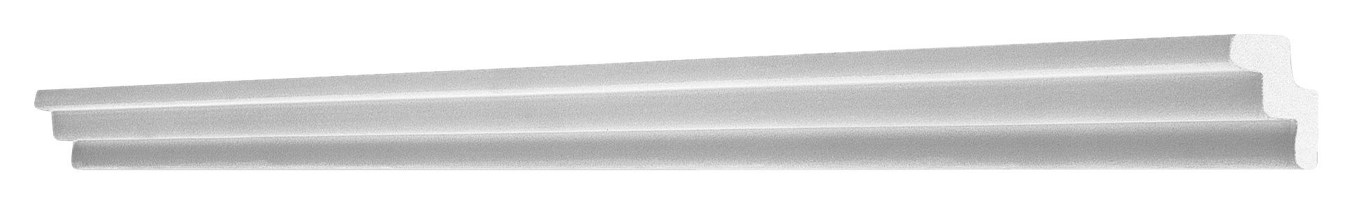Zierprofil Weiß B/l: Ca. 2x150 Cm Zierprofil_k_30 - weiß (2,00/150,00cm)