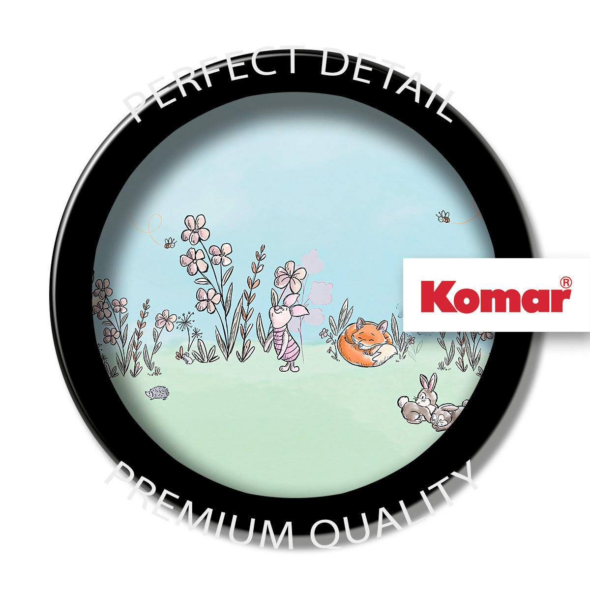 Komar Fototapete Winnie the Pooh Curious Minds B/L: ca. 400x250 cm Winnie the Pooh Curious Minds - (400,00/250,00cm) - Komar