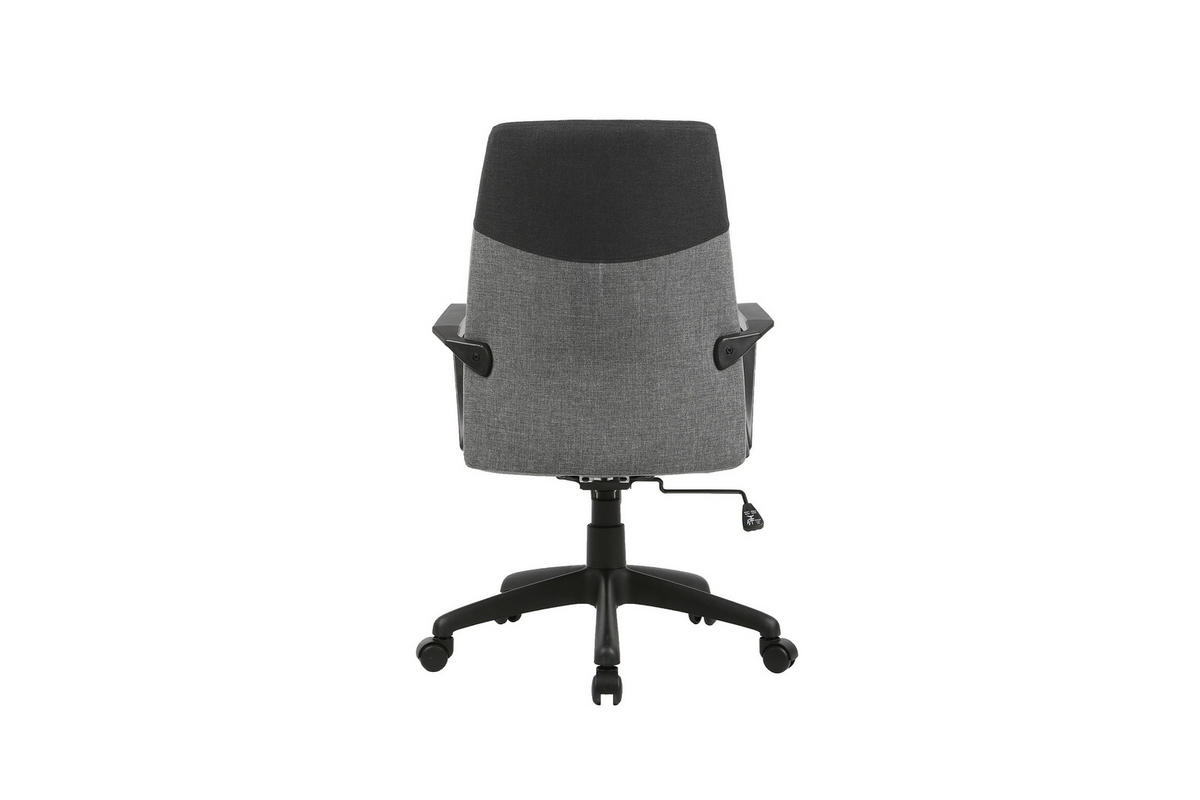 Chefsessel EDGY schwarz grau EDGY - schwarz/grau (58,00/99,00/56,00cm) - byLIVING